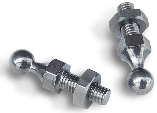 STROMBERG 2 Pack Throttle Ball 7mm Dia. Stainless Steel STROM9168K Autofit