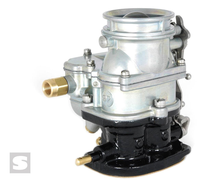 STROMBERG Natural Finish With Black Base Genuine Reproduction Stromberg 97 Carburettor - NEW STROM9510-A Autofit