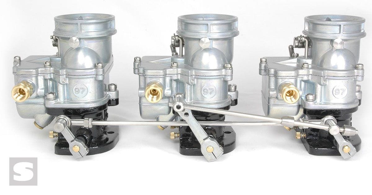 STROMBERG Suit 3 X 2 Ford 38-53 With Edelbrock Tripower Manifold Progressive Carburettor Linkage Kit STROM9245PRO Autofit