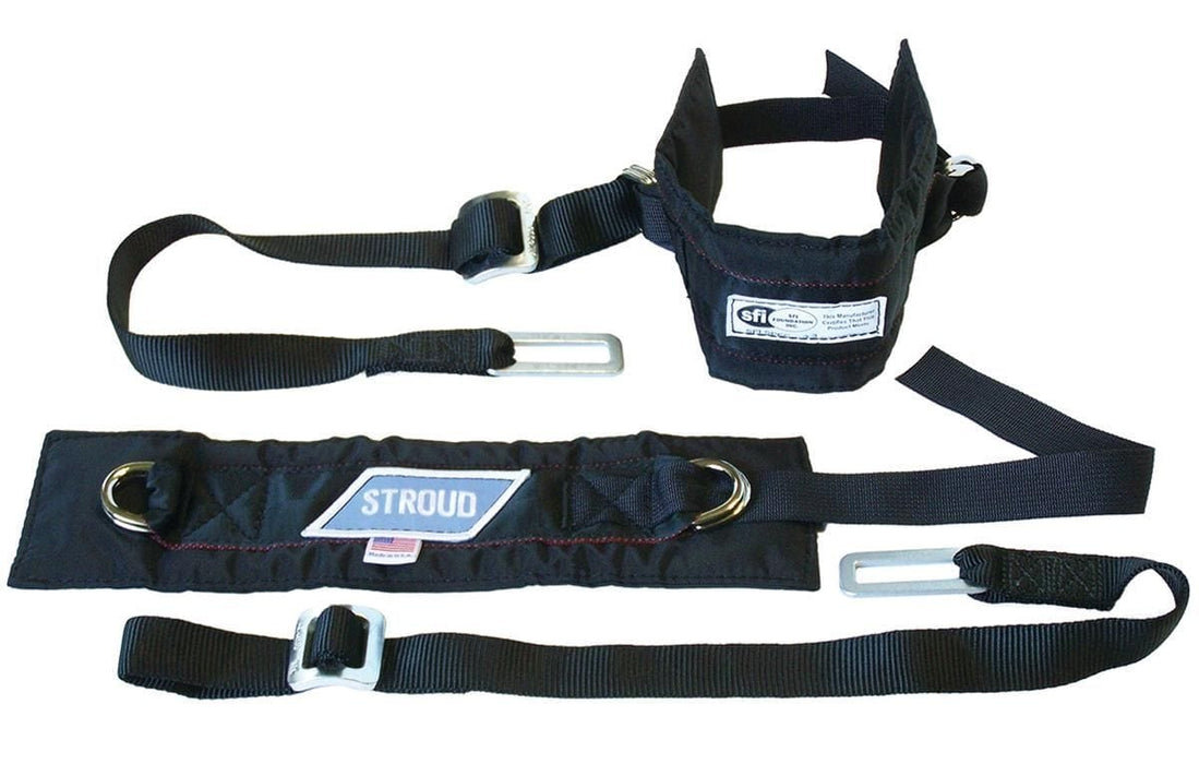 STROUD Black, Individual Strap, Sold As Pairs Arm Restraint SS600-1 Autofit