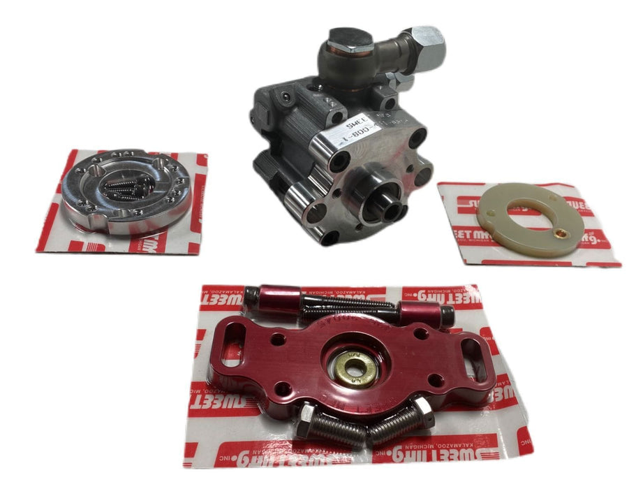 SWEET Includes Aluminium pump, hardware and spacers Sprint Car Power Steering Pump Kit SWE306-10300 Autofit
