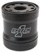 SYSTEMONE 3-3/4" Diameter With 35 Micron S/S Filter Spin On Oil Filter 3" Long Black Anodized with Universal Threads SY210-361 Autofit