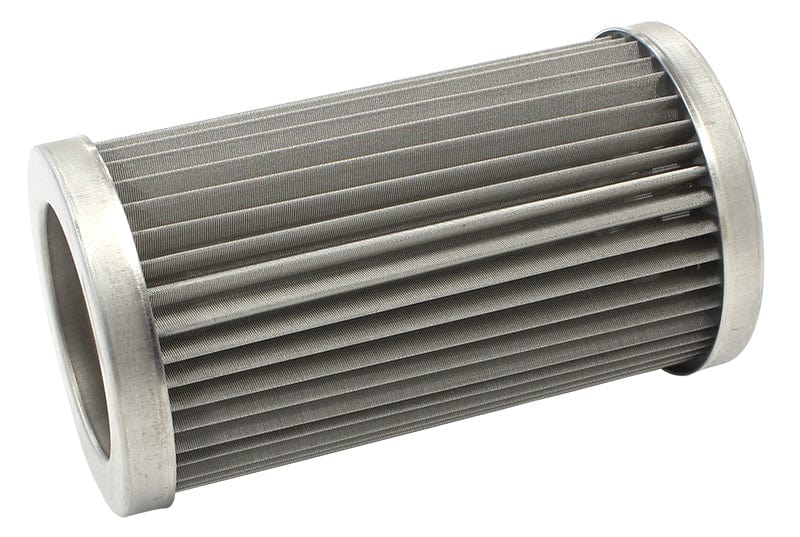 SYSTEMONE 35 Micron Suit 5-1/4" Long x 3" O.D Billet Oil Filters SY210-514 & SY Replacement Stainless Steel Element SY208-882 Autofit