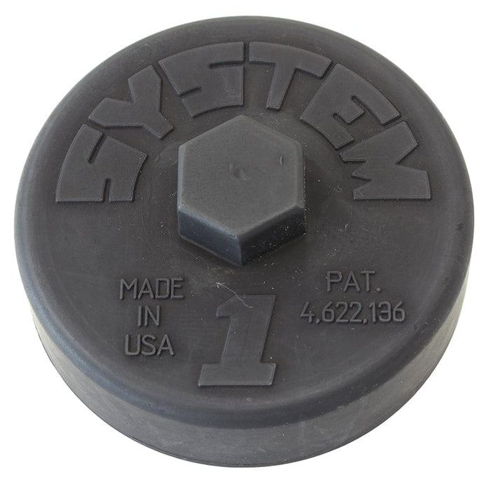 SYSTEMONE Black Suit 4" Spin-On Oil Filters Replacement Bottom Cap SY217-0400 Autofit