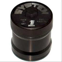 SYSTEMONE Small Billet Oil Filter 35 Micron 20mm Thread 3" Dia. 3-3/4" Long SY210-320 Autofit