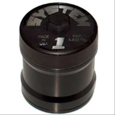 SYSTEMONE Small Billet Oil Filter 35 Micron 20mm Thread 3" Dia. 3-3/4" Long SY210-320 Autofit