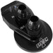 SYSTEMONE Suit 1-1/4" O.D Tubbing With -12AN Inlet/Outlet Remote Filter Mount - Black SY220-90002-12-B Autofit