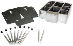 TBS 4" Tall Suit 6-71 To 14-71, Polished TBS Blower Spacer B5024 Autofit