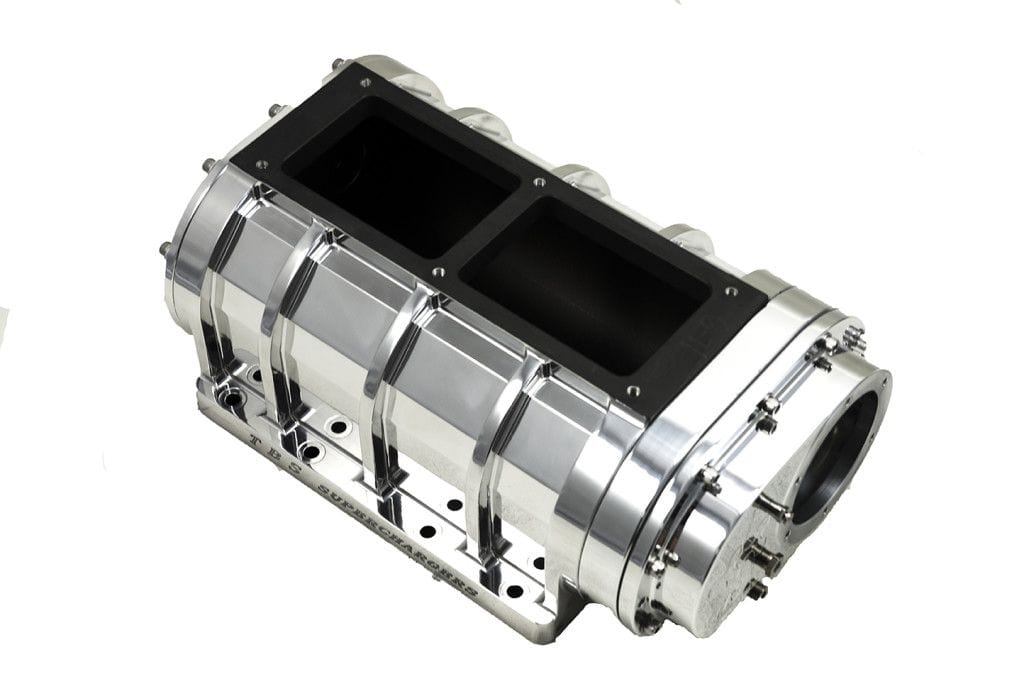 TBS 6-71 Billet Blower with High Helix Rotors, Polished Finish B2019 Autofit