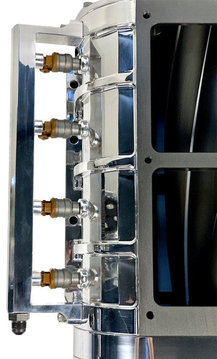 TBS 8-71 EFI Billet Blower with High Helix Rotors, Polished Finish B2322 Autofit