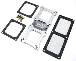 TBS Suit 4500 Carburettor, Sideways Mount Billet Dual Carb Adaptor B4305 Autofit