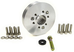 TBS Suit BB Chev, 1V, Polished Accessory V-Pulley B4210 Autofit