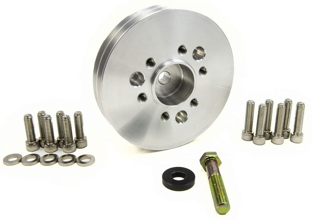TBS Suit BB Chev, 1V, Polished Accessory V-Pulley B4210 Autofit