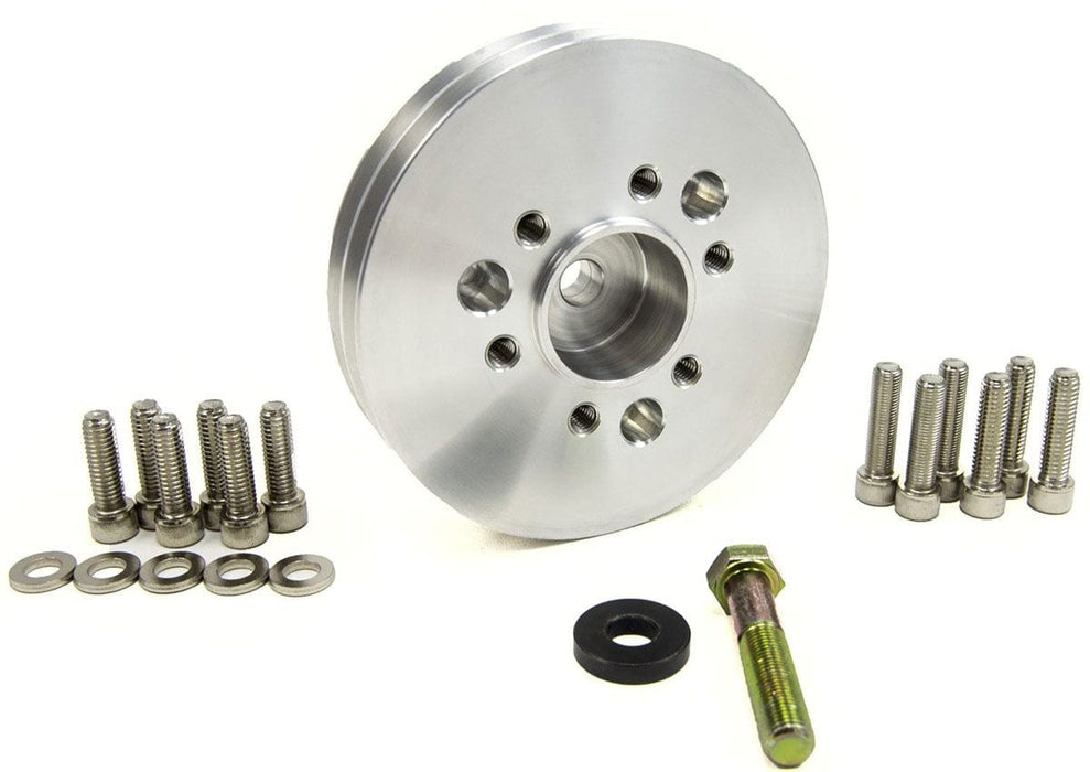 TBS Suit BB Chev, 2V, Polished Accessory V-Pulley B4220 Autofit