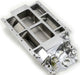 TBS Suit BB Chev With Standard Deck, Rectangle Port Blower Manifold Polished B2510 Autofit