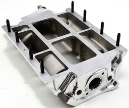 TBS Suit BB Chev With Standard Deck, Rectangle Port Blower Manifold Polished B2510 Autofit