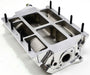 TBS Suit BB Chev With Standard Deck, Rectangle Port Blower Manifold Polished B2510 Autofit