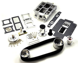 TBS Suit SB Chev, 1V Accessory, Polished 6-71 Blower Drive Kit B2610 Autofit
