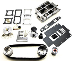 TBS Suit SB Chev, 2V Accessory, Large Port, Polished 6-71 Blower Drive Kit B2616 Autofit