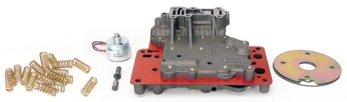 TCIAUTO Forward shift pattern, Bracket transbrake TCI Powerglide Valve Body TCI748200 Autofit