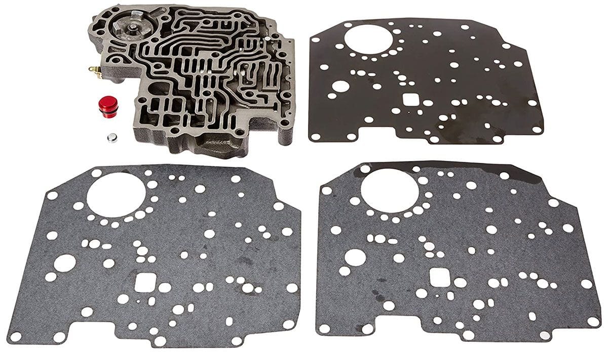 TCIAUTO Full Manual, Reverse Shift Pattern Valve Body With Engine Braking TCI TH350 Valve Body TCI321115 Autofit