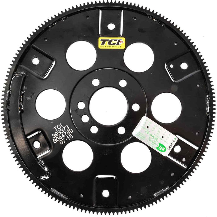 TCIAUTO Suit SB Chev 400 168 Tooth, Externally Balanced TCI Flexplate - SFI 29.1 Approved TCI399373 Autofit
