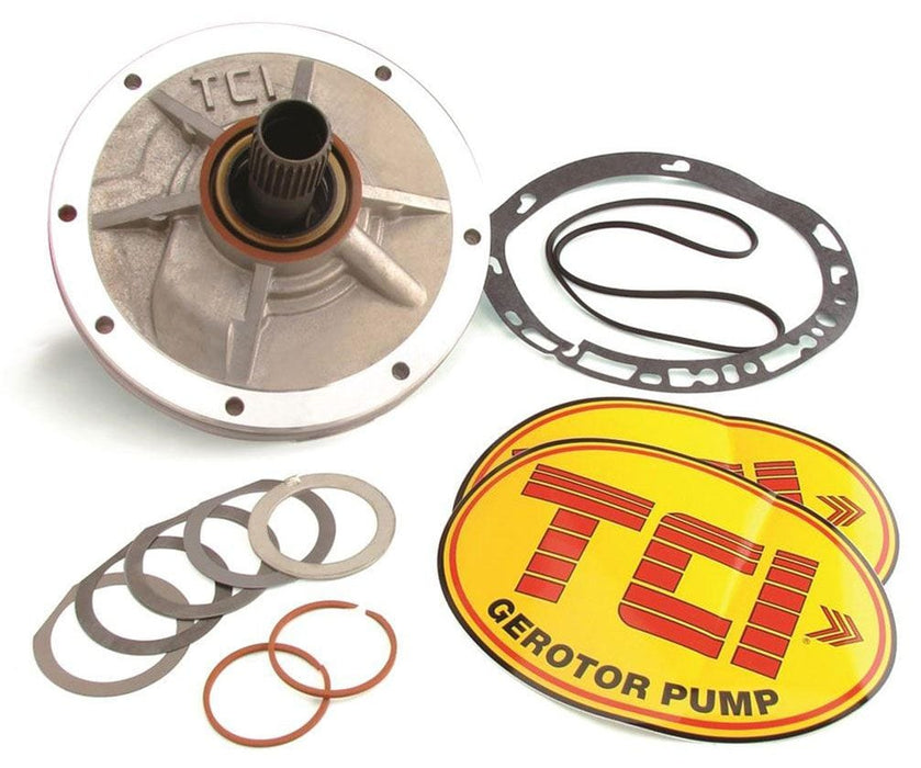 TCIAUTO TCI Powerglide Gerotor Aluminium Pump For Pro-X Ringless Input Shaft TCI743525 Autofit