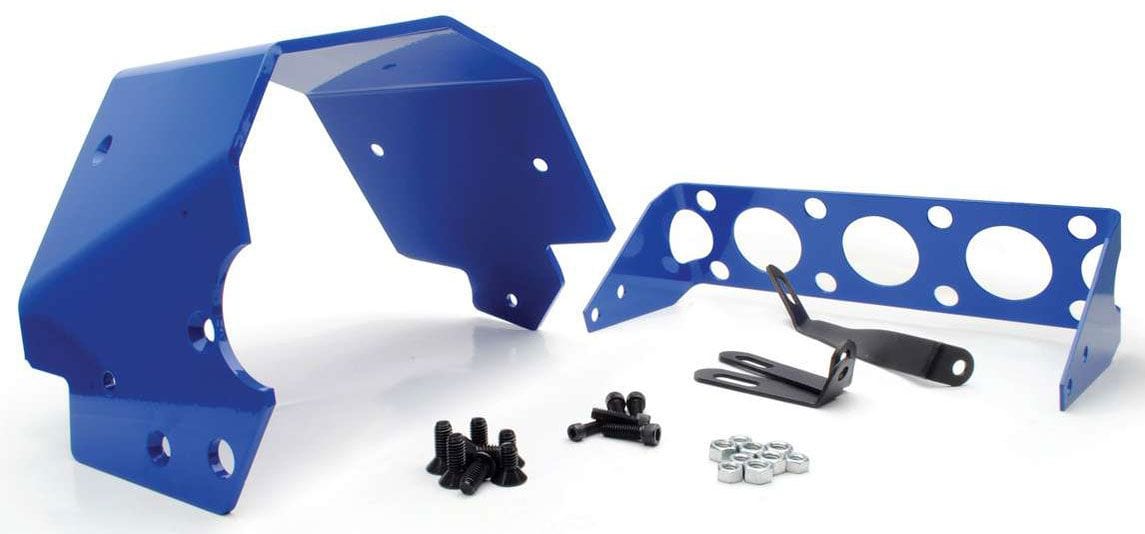 TCIAUTO TCI TorqueFlite 727 Trans Shield, Blue, SFI Approved TCI910005 Autofit