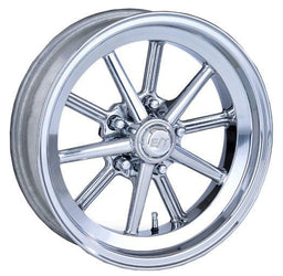 TEAM3 10 Spoke, 15" x 4.5" x 2-3/8" BS With 5 x 4.5" BC 1 Piece E-T Gasser Polished Rim ET54XP45 Autofit