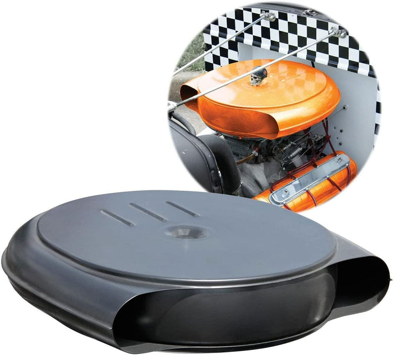 TECHNOSTAL Steel, 12" x 3", 7/8 Scale Retro Olds/Cadillac Air Cleaner TN8510 Autofit