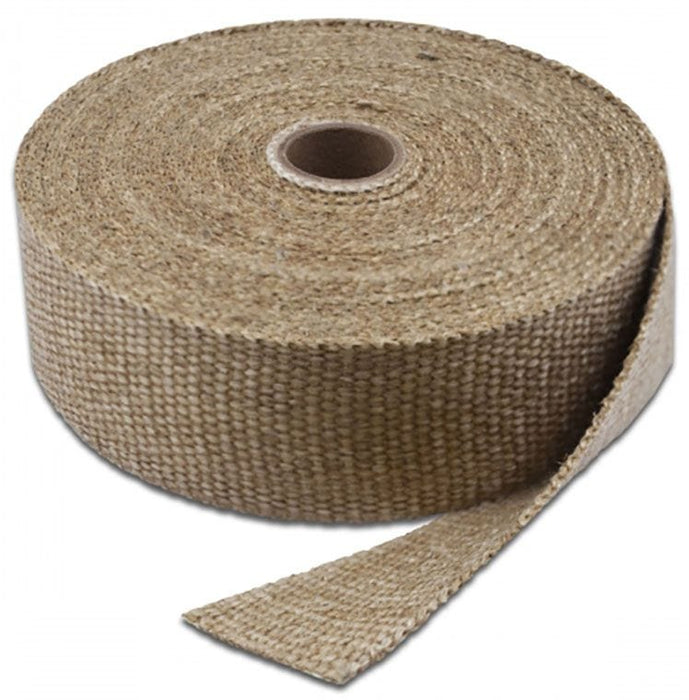 THERMOTEC 1" Wide. 50ft. Roll Exhaust Insulating Wrap - Natural TT11001 Autofit