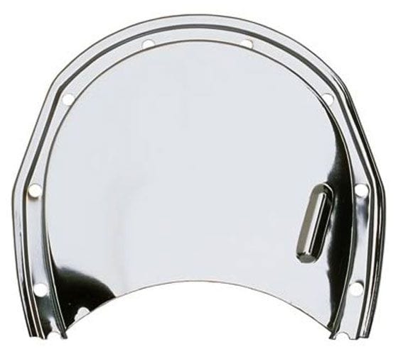 TRANSDAPT Suit Chevy 4.3L V6 283 - 400 Trans-Dapt Chrome Timing Cover Cap & Chrome Bolts TD9819 Autofit