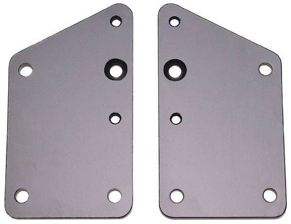 TRANSDAPT Without Pads Trans-Dapt Engine Swap Motor Mounts - LS1/ Vortec into Small Block Chevy TD4572 Autofit