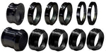 TRIPLEXXX 11-Piece Kit 600 Axle Spacer Kit, Black TXRC-600-SU0453B Autofit