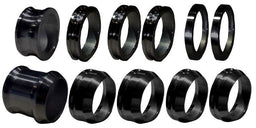 TRIPLEXXX 11-Piece Kit 600 Axle Spacer Kit, Black TXRC-600-SU0453B Autofit