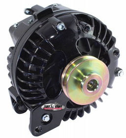 TUFFSTUFF 100 AMP, 1 Wire, Internal Regulator, Single V Groove Pulley Black Chrysler Alternator TUF8509RESP Autofit