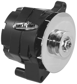 TUFFSTUFF 100 AMP, 1 Wire, Internal Regulator, Single V Groove Pulley Black Ford Alternator TUF7078NF Autofit