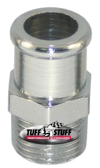 TUFFSTUFF 3/4" x 1.5" Long Chrome Water Pump Hose Fitting TUF4450B Autofit