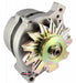 TUFFSTUFF 70 AMP, OEM Wire, External Regulator, Single V Groove Pulley Natural Cast Ford Alternator TUF7078 Autofit
