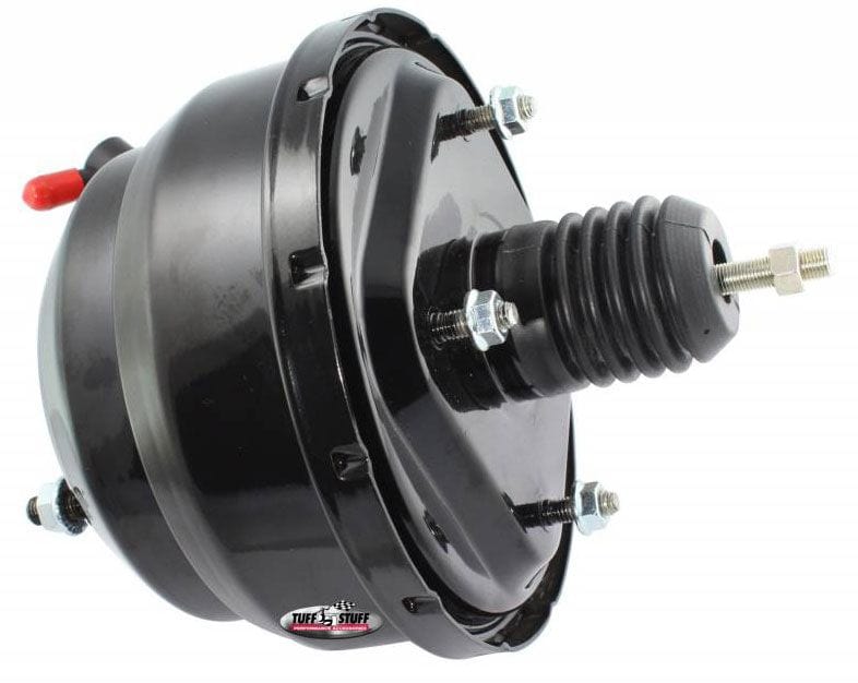 TUFFSTUFF 8" O.D, Black, Universal Fittment Dual Diaphragm Power Brake Booster TUF2223NC Autofit