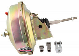 TUFFSTUFF 9" O.D, Gold Zinc, Universal Fittment Single Diaphragm Power Brake Booster TUF2226NB Autofit