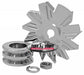 TUFFSTUFF Double V-Groove Chrome Alternator Fan & Pulley TUF7600B Autofit