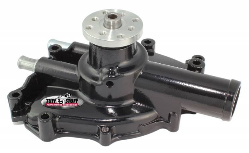 TUFFSTUFF Suit Ford 289-351W (L/H Inlet) Black Cast Aluminium Water Pump TUF1625NI Autofit