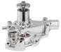 TUFFSTUFF Suit Ford 302-351C Chrome High Flow Cast Water Pump with Passenger Side Inlet TUF1469B Autofit