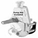 TUFFSTUFF Suit SB Chev With Short Pump, L/H Lower mount Saginaw Power Steer Pump Bracket - Chrome TUF6504A Autofit