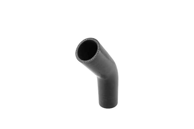 Turbosmart Turbosmart 45 Elbow 1.75" BLACK 45 Elbow 1.75" BLACK Autofit