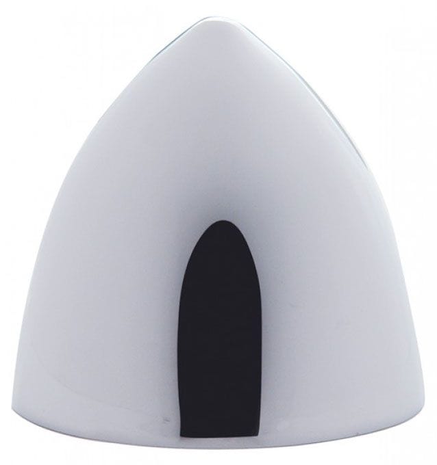 UPI 3" O.D X 2-3/4" Custom Chrome Bullet Caps UPC8055 Autofit