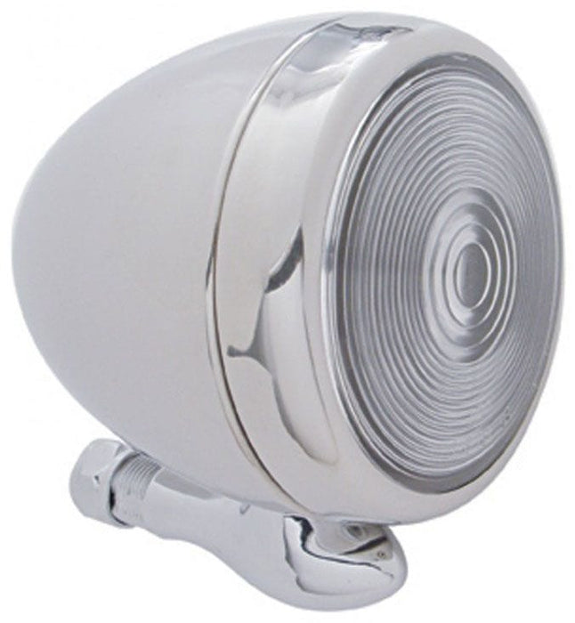 UPI 4-3/4" O.D, (NOT A Functioning Light) Chrome Teardrop Dummy Spotlight UP30648 Autofit