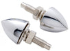 UPI (4 Pack) Chrome Bullet License Plate Fastener UP10889 Autofit