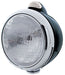 UPI 7" O.D With LED/Clear Lens & Chrome Rim Black GUIDE H6024 Halogen Headlight Assembly UP31555 Autofit